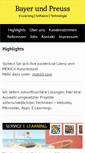 Mobile Screenshot of bayerundpreuss.com